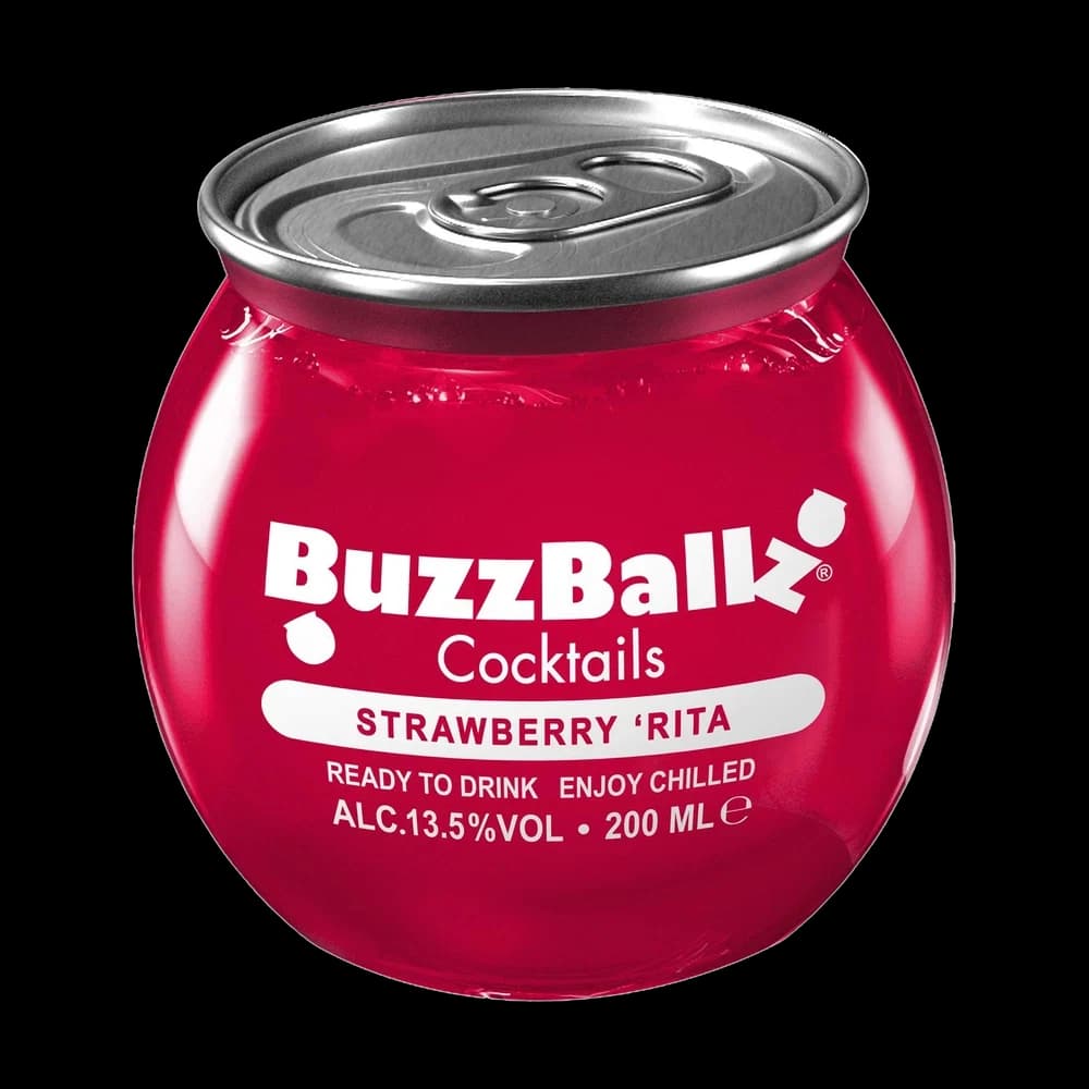 BuzzBall Strawberry Rita